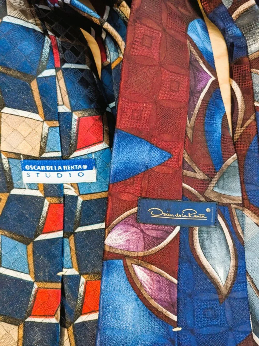 Oscar de la Renta Ties - Set of 2